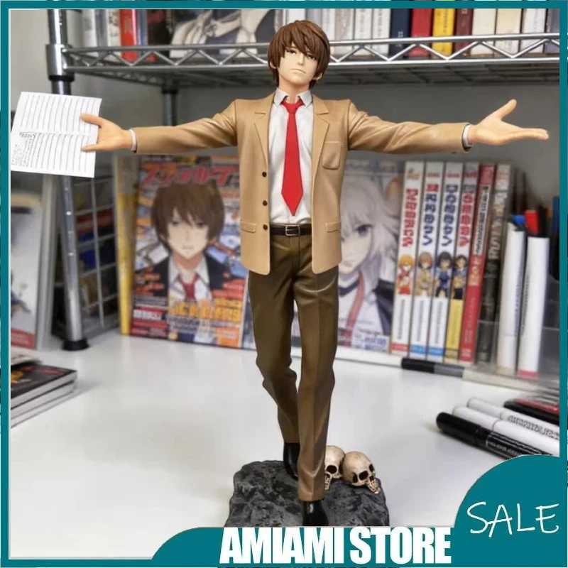 New Hot 28cm DEATH NOTE Light Yagami Figure Anime Figures Light Yagami Figurine School Uniform PVC Collection Model Toys Gift
New Hot 28cm DEATH NOTE Light Yagami Figure Anime Figures Light Yagami Figurine School Uniform PVC Collection Model Toys Gift