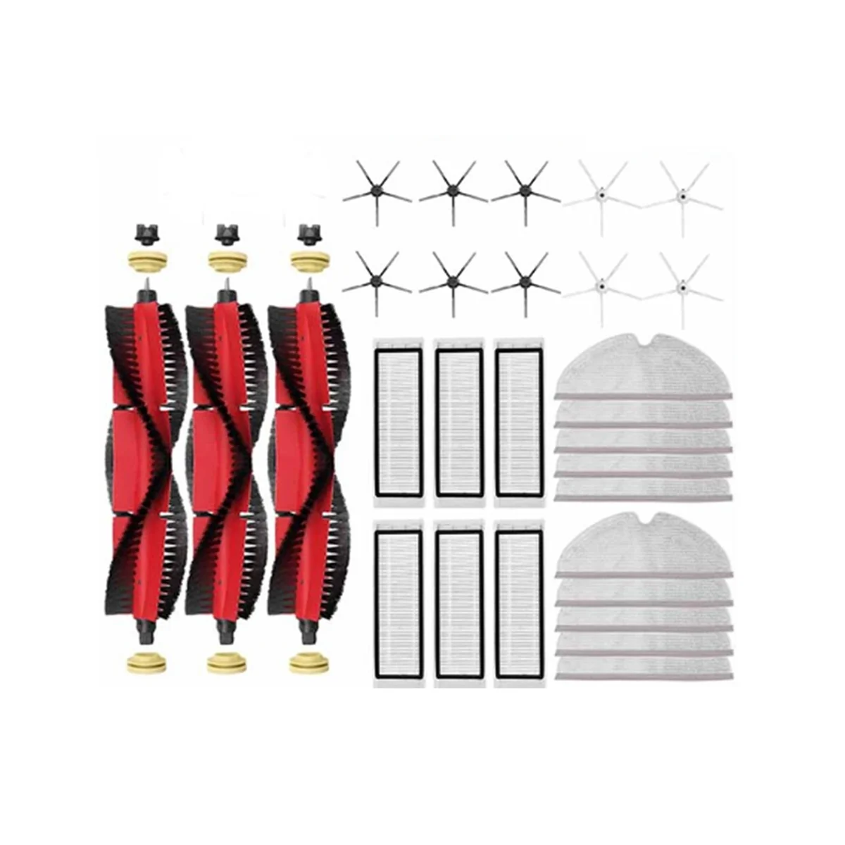 For 1S S5 Max S50 S55 S6 S6 Pure Accessories Side Brush Detachable Main Brush Filter Vacuum Cleaner Part
For 1S S5 Max S50 S55 S6 S6 Pure Accessories Side Brush Detachable Main Brush Filter Vacuum Cleaner Part