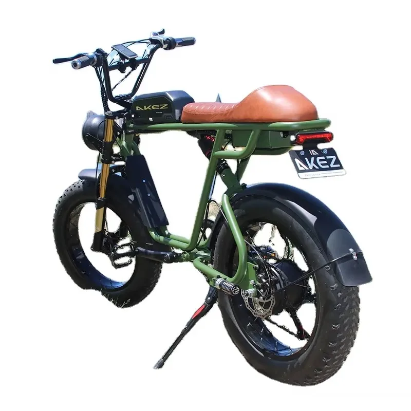 STLF Practical Hot Sale 750W Aluminum Alloy Tube Shoulder Shock Absorption Electric Bike with 48V Motor 20 Inch Fat Tire Ebike
STLF Practical Hot Sale 750W Aluminum Alloy Tube Shoulder Shock Absorption Electric Bike with 48V Motor 20 Inch Fat Tire Ebike