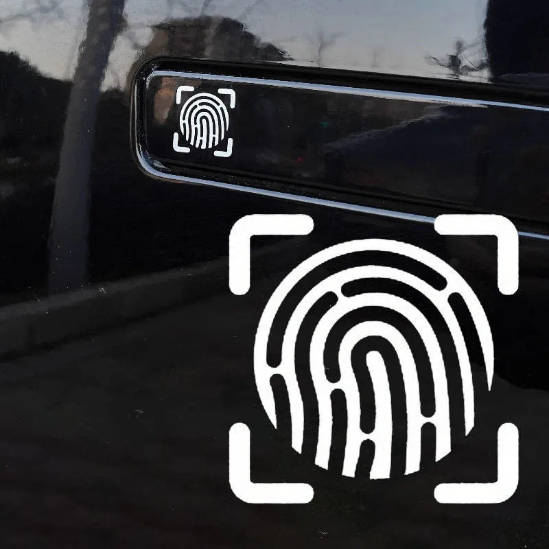 4pcs/SET Fingerprint Scan Pattern Sticker | White Waterproof Vinyl Decals for Car Decor
4pcs/SET Fingerprint Scan Pattern Sticker | White Waterproof Vinyl Decals for Car Decor