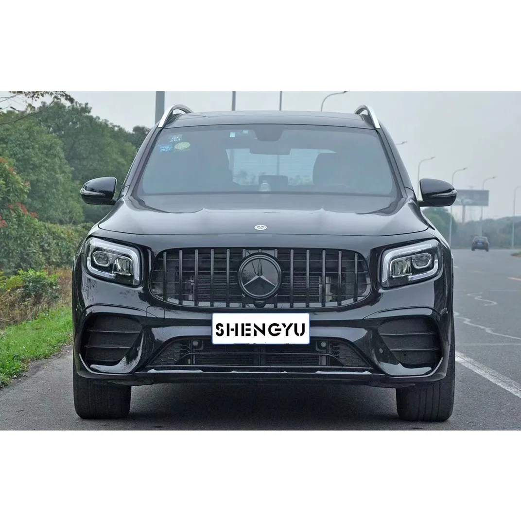 Sell Well Auto Parts for Benz GLB X247 18-22 Modified to GLB35 Black Warrior Model with Front Bumper with Grille and Side Skirt
Sell Well Auto Parts for Benz GLB X247 18-22 Modified to GLB35 Black Warrior Model with Front Bumper with Grille and Side Skirt
