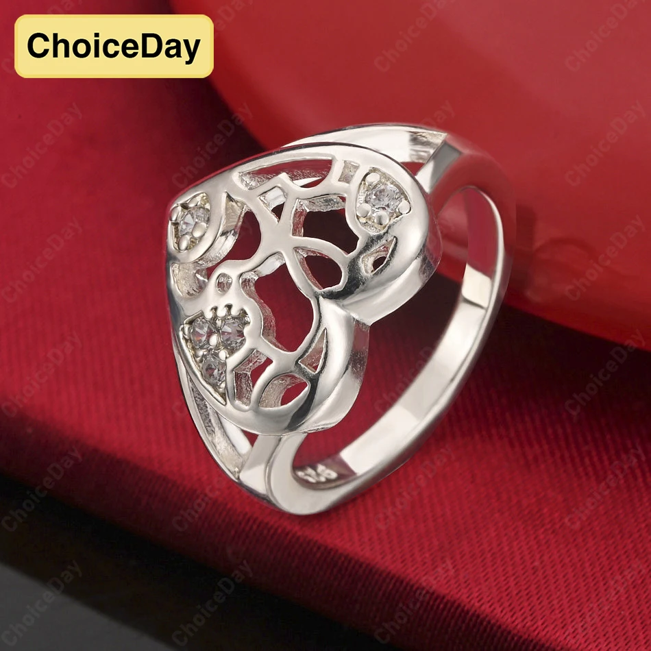 ChoiceDay Fashion 925 Sterling Silver 7/8/9/10 Exquisite Heart Shaped Zirconia Ring Women's Jewelry Charm Party Accessories
ChoiceDay Fashion 925 Sterling Silver 7/8/9/10 Exquisite Heart Shaped Zirconia Ring Women's Jewelry Charm Party Accessories