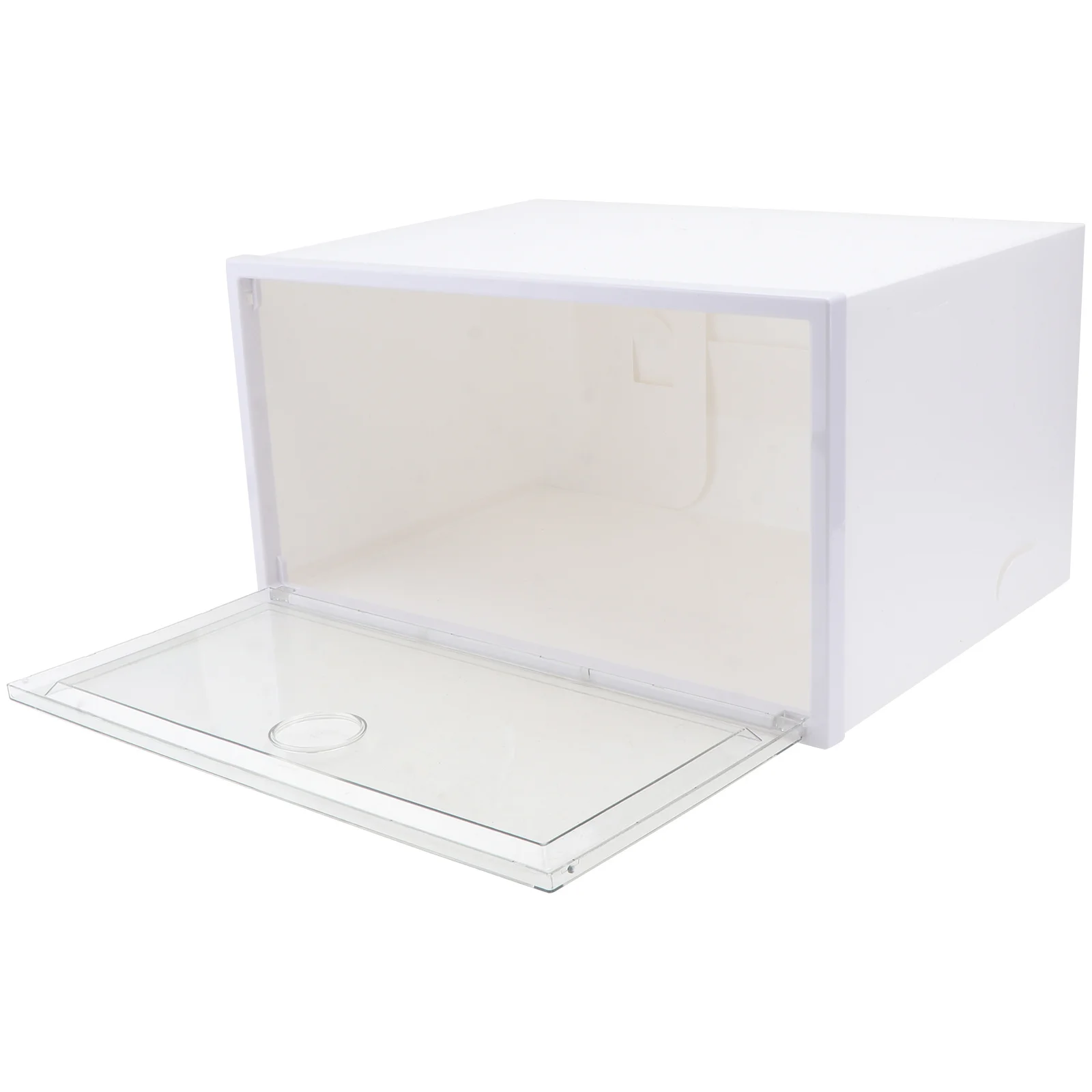 1pc Side Opening Creative Plastic Shoes Storage Box Large Capacity Dustproof Waterproof Transparent Window Simple Shoes 
1pc Side Opening Creative Plastic Shoes Storage Box Large Capacity Dustproof Waterproof Transparent Window Simple Shoes