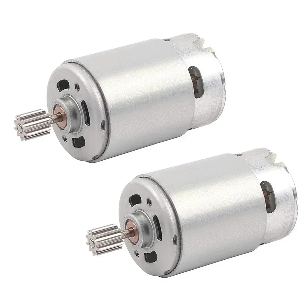 RS550 24 Volt Electric Motor Set 2 Pcs for Kids Ride On Cars High Speed 40000 RPM with Simple Wiring Installation
RS550 24 Volt Electric Motor Set 2 Pcs for Kids Ride On Cars High Speed 40000 RPM with Simple Wiring Installation
