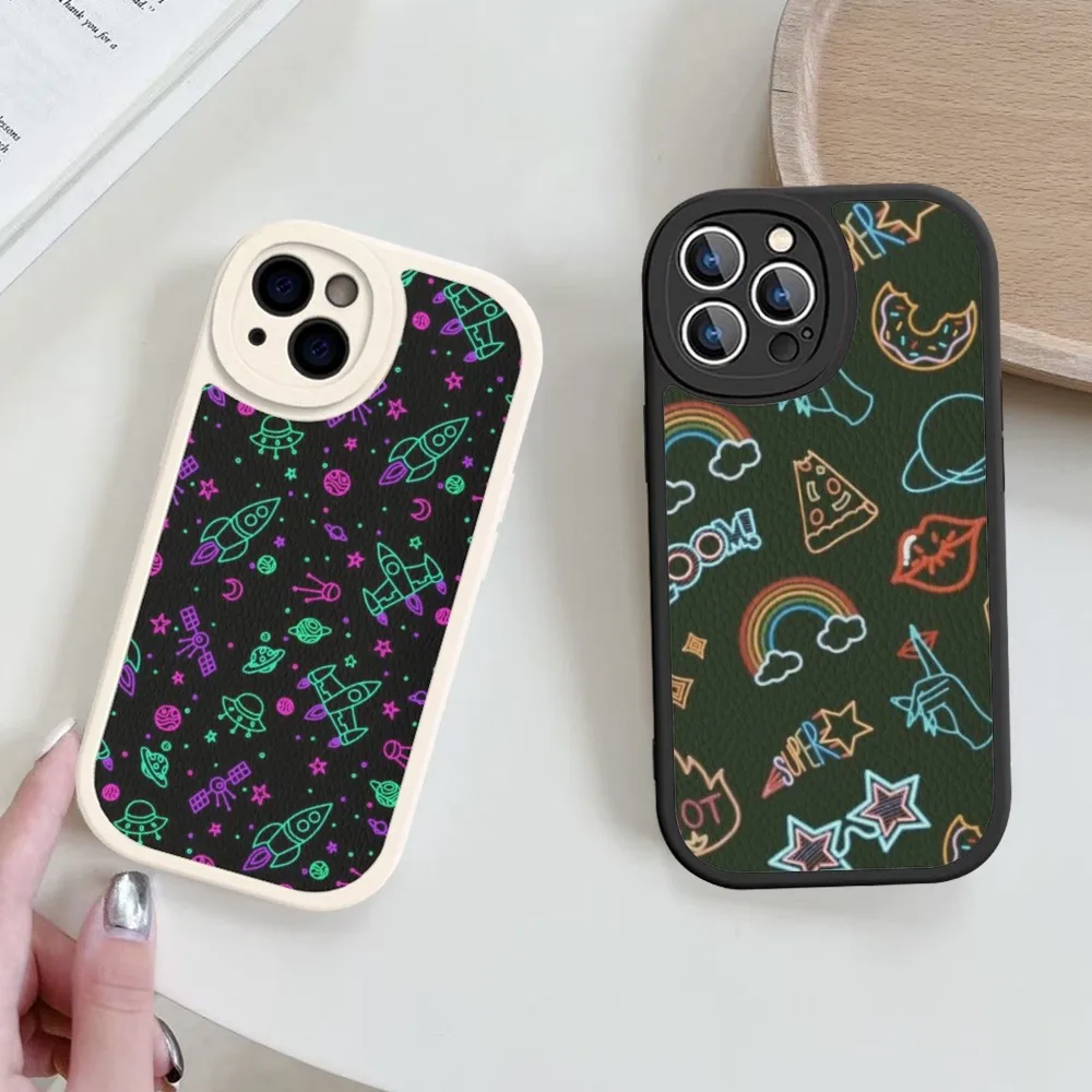 Neon Pattern Phone Case Hard Leather For iPhone 14 13 12 Mini 11 14 Pro Max Xs X Xr 7 8 Plus Fundas
Neon Pattern Phone Case Hard Leather For iPhone 14 13 12 Mini 11 14 Pro Max Xs X Xr 7 8 Plus Fundas