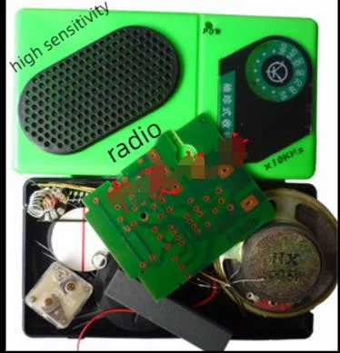 ZX2026 Type TA7642+TDA2822M One-pack Radio Teaching Kit Parts/electronic Production Kit
ZX2026 Type TA7642+TDA2822M One-pack Radio Teaching Kit Parts/electronic Production Kit