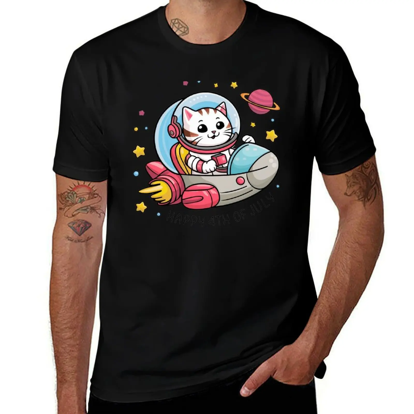 Happy 4th Of July Cat T-Shirt essential t shirt anime t shirts summer top for a boy mens graphic t-shirts anime 
Happy 4th Of July Cat T-Shirt essential t shirt anime t shirts summer top for a boy mens graphic t-shirts anime