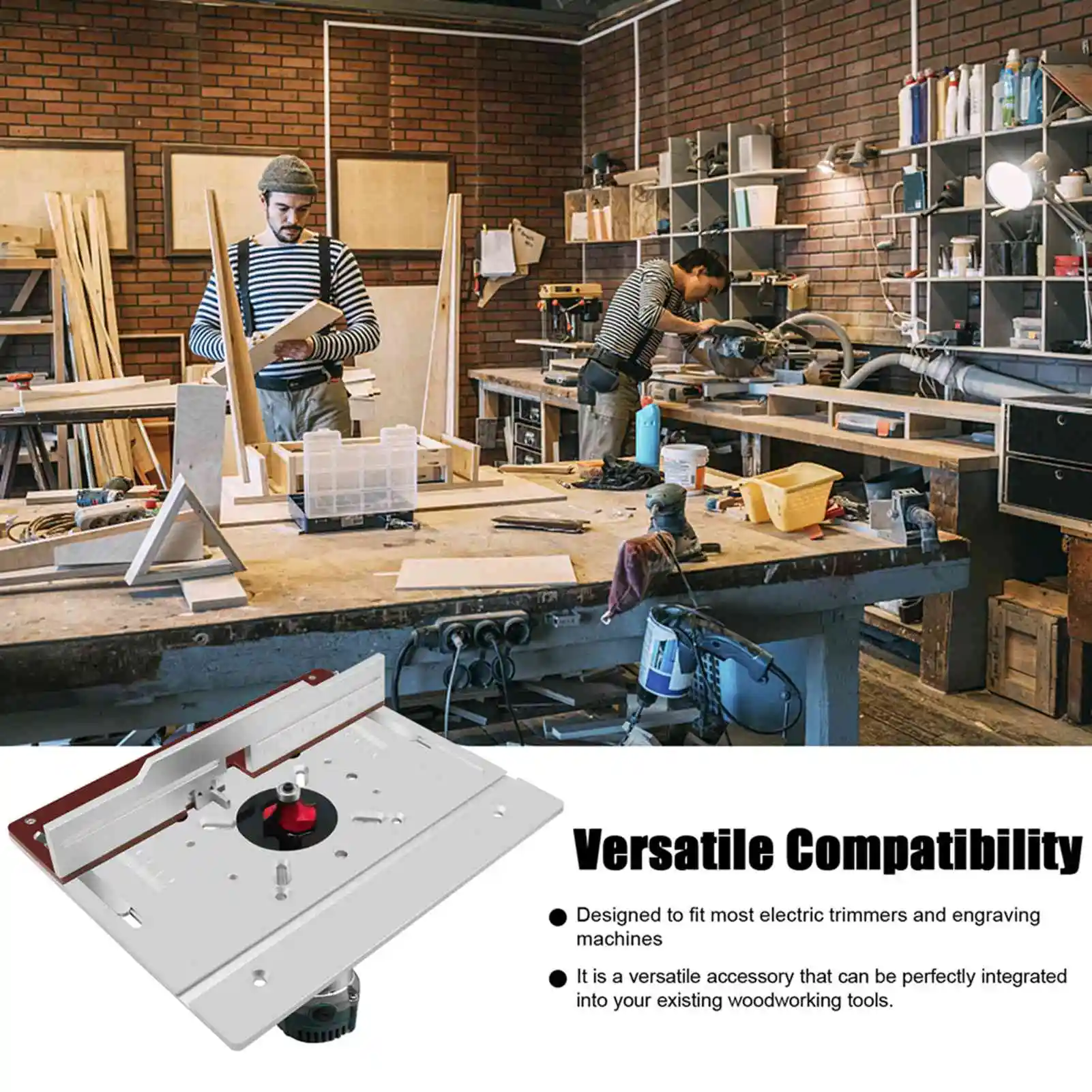 Set of 4 Router Table Insert Plate Aluminum Alloy Wood Milling Flip Board Trimming Machine Engraving Auxiliary Tool Woodworking
Set of 4 Router Table Insert Plate Aluminum Alloy Wood Milling Flip Board Trimming Machine Engraving Auxiliary Tool Woodworking