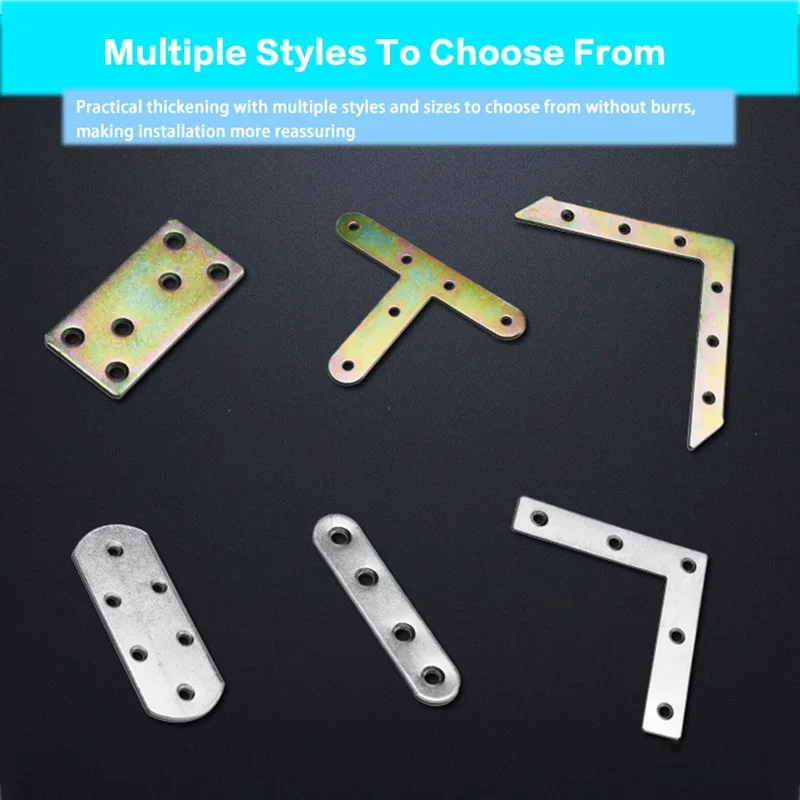 Furniture Fixed Hardware Fittings Thickened Iron Straight Strip Straight Piece Corner Code T-Shaped L-Shaped Corner Brackets
Furniture Fixed Hardware Fittings Thickened Iron Straight Strip Straight Piece Corner Code T-Shaped L-Shaped Corner Brackets