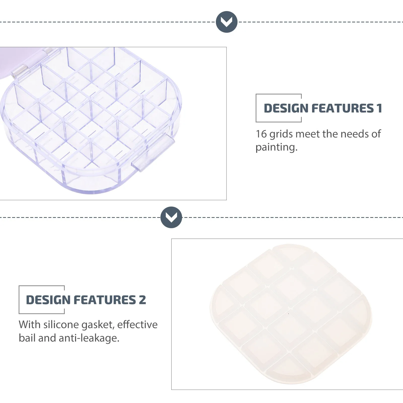 1Pcs Watercolor Pigment Box 16-Grid Plastic Paint Saver Storage Case for Artists Students DIY Color Mixing Painting Art
1Pcs Watercolor Pigment Box 16-Grid Plastic Paint Saver Storage Case for Artists Students DIY Color Mixing Painting Art