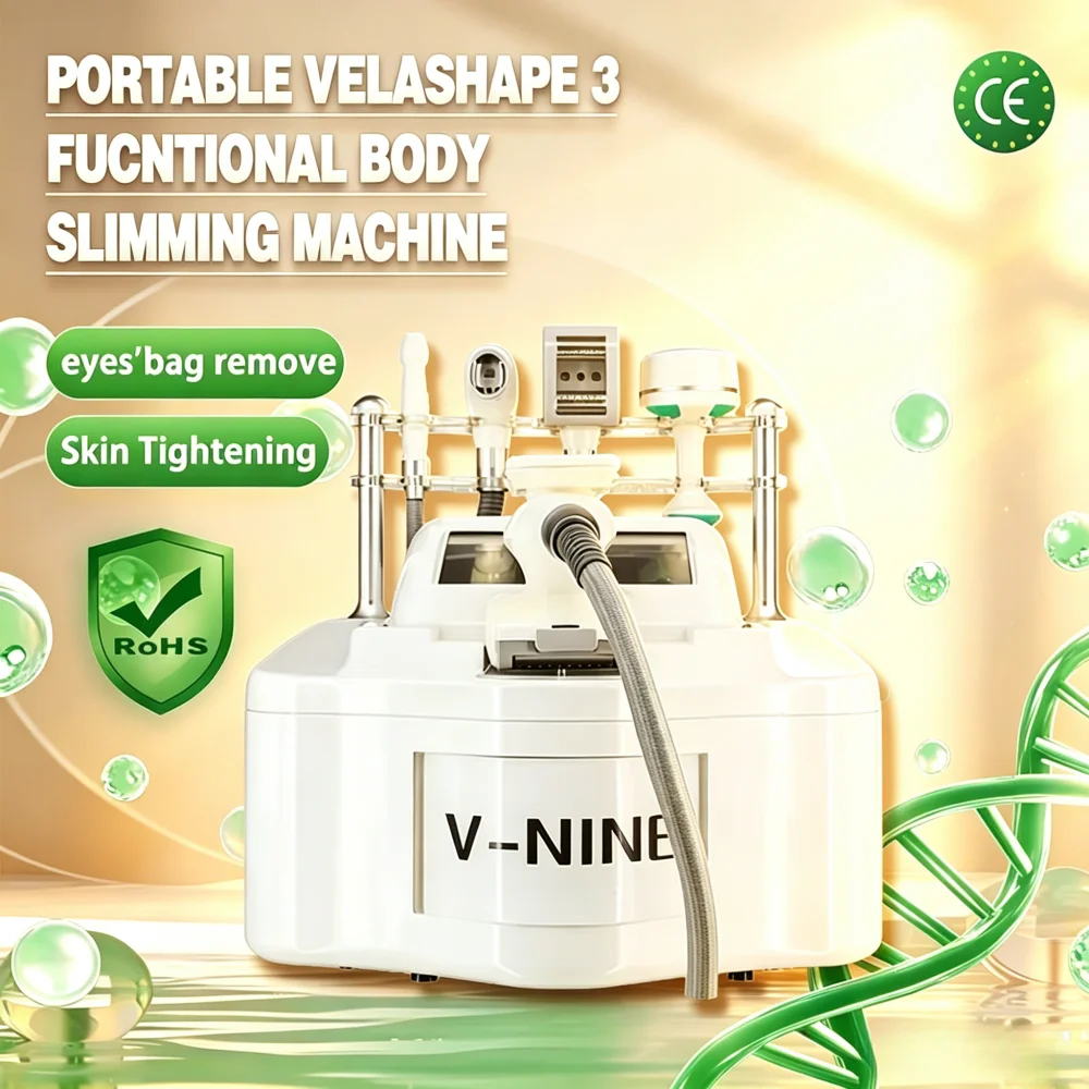 V9 Vela Vacuum Cavitation RF Slimming Machine | Weight Loss, Fat Removal, Body Shaping & Facial Lift CE ROHS
V9 Vela Vacuum Cavitation RF Slimming Machine | Weight Loss, Fat Removal, Body Shaping & Facial Lift CE ROHS