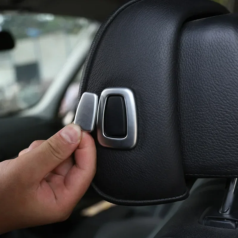 For BMW X3 E83 2009-2010 Car styling ABS chrome Car plated Headrest Buttons Sequins Cover Stickers Interior Car Accessories
For BMW X3 E83 2009-2010 Car styling ABS chrome Car plated Headrest Buttons Sequins Cover Stickers Interior Car Accessories