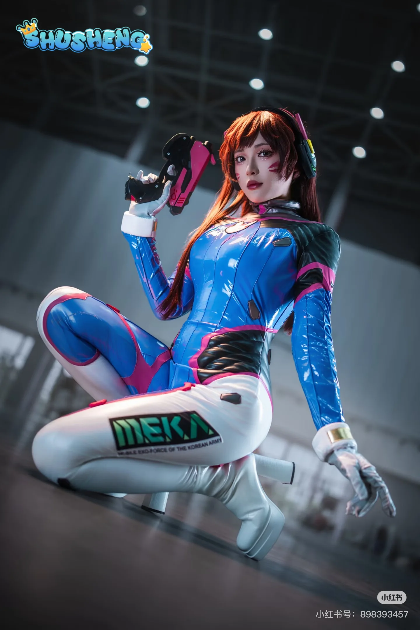 D.Va Game Overwatch Cosplay OW Costume Sexy leather women jumpsuit wig prop accessory set Halloween party D.Va woman uniform
D.Va Game Overwatch Cosplay OW Costume Sexy leather women jumpsuit wig prop accessory set Halloween party D.Va woman uniform