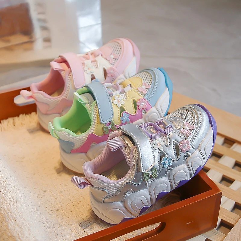 Mumoresip Girls Casual Shoes Hollowed-out Mesh Breathable Kids Sports Sandals Soft Bottom 2026 Summer New Children Princess Shoe
Mumoresip Girls Casual Shoes Hollowed-out Mesh Breathable Kids Sports Sandals Soft Bottom 2026 Summer New Children Princess Shoe