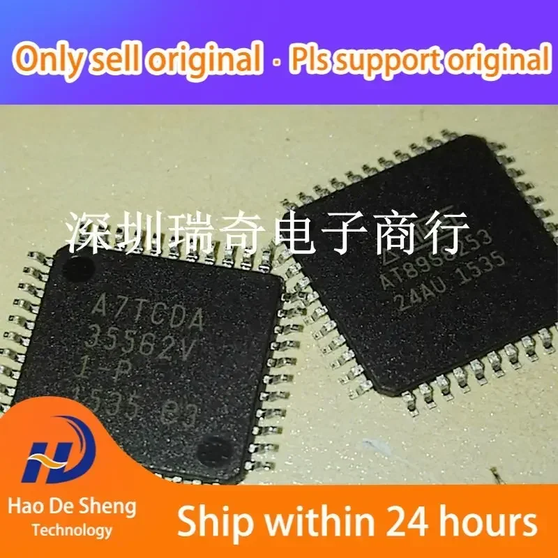 10 шт./лот AT89S8253-24AU QFP44 новый оригинальный в наличии поставки электронных компонентов
10 шт./лот AT89S8253-24AU QFP44 новый оригинальный в наличии поставки электронных компонентов
