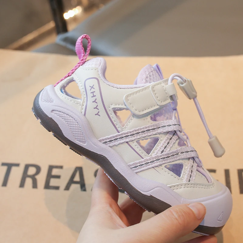 Summer Sport Sandals for Children Hollow Out Breathable Boy's Girl's Adjust Sport Shoes Anti-slippery Soft-soled Kid's Sandals
Summer Sport Sandals for Children Hollow Out Breathable Boy's Girl's Adjust Sport Shoes Anti-slippery Soft-soled Kid's Sandals