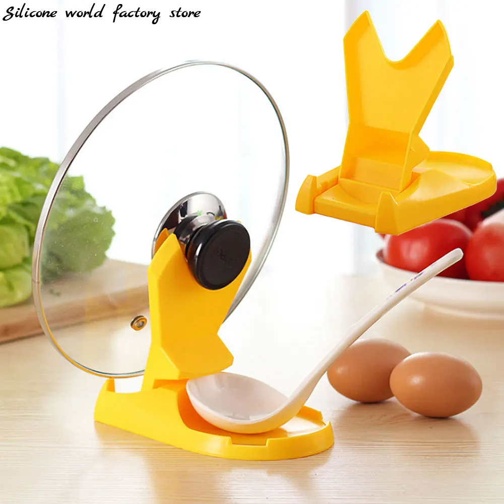 Silicone World Multifunctional Foldable Pot Lid Rack Plastic Storage Rack Spoon Holder Pot Stand Kitchen Tableware Storage Tools
Silicone World Multifunctional Foldable Pot Lid Rack Plastic Storage Rack Spoon Holder Pot Stand Kitchen Tableware Storage Tools