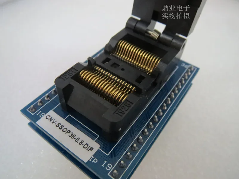 IC51-0362-1928 SSOP34 SSOP28 SSOP36 DIP Гнездо для проживания позолоченная IC испытательное сиденье Испытательный стенд для гнезда
IC51-0362-1928 SSOP34 SSOP28 SSOP36 DIP Гнездо для проживания позолоченная IC испытательное сиденье Испытательный стенд для гнезда
