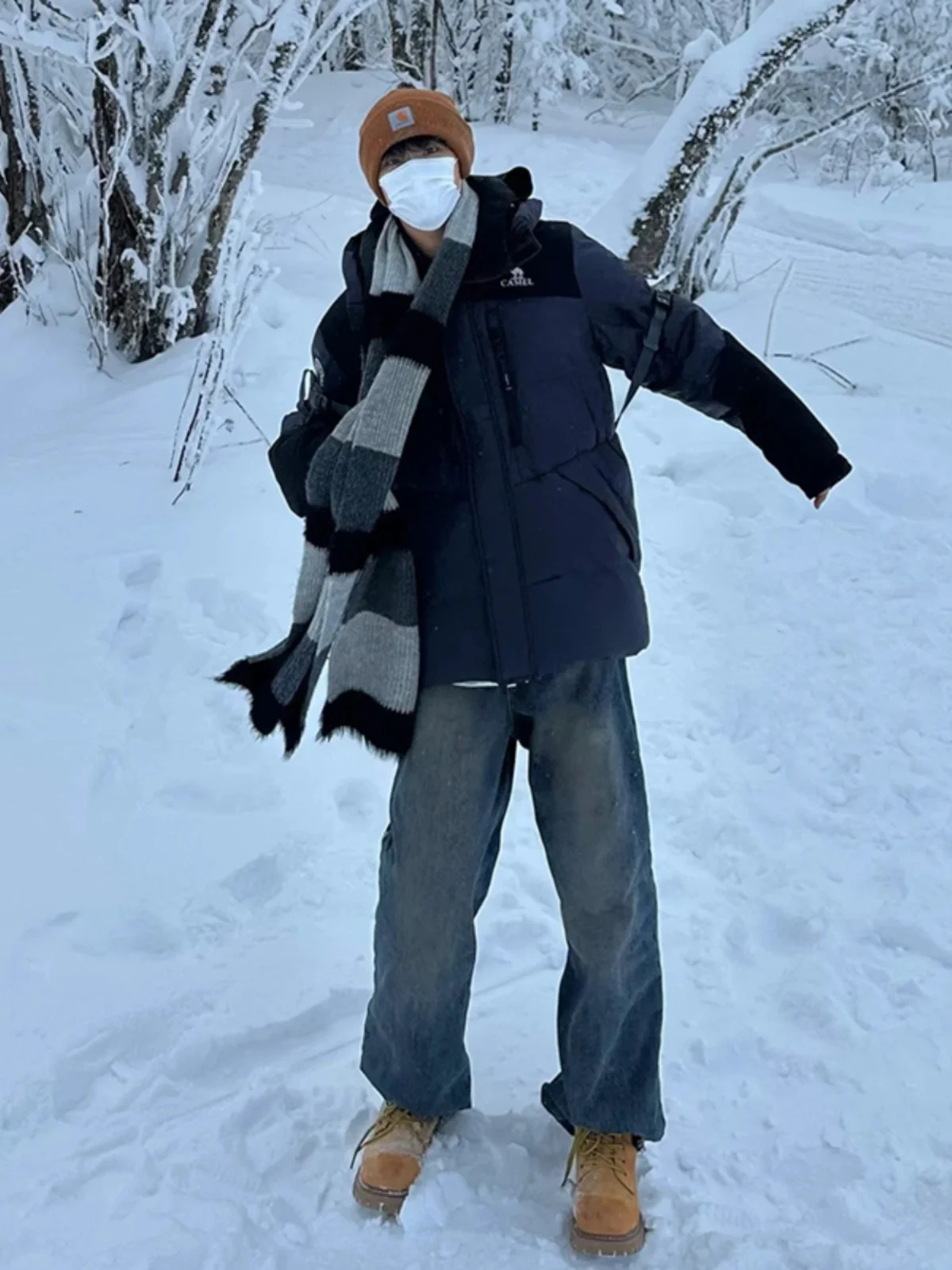 American Sle mid Blue Fce Lined Men's Jeans High Street Boots Matching Pants Autumn Winter Straight Leg Trousers
American Sle mid Blue Fce Lined Men's Jeans High Street Boots Matching Pants Autumn Winter Straight Leg Trousers