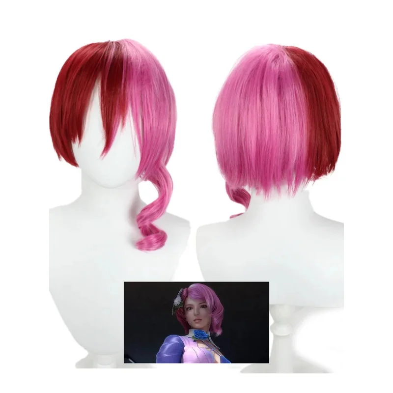 TEK KEN Alisa Bosconovitch Cosplay Costume Prop Hair Dark Red Rose Color Blocking Wig
TEK KEN Alisa Bosconovitch Cosplay Costume Prop Hair Dark Red Rose Color Blocking Wig