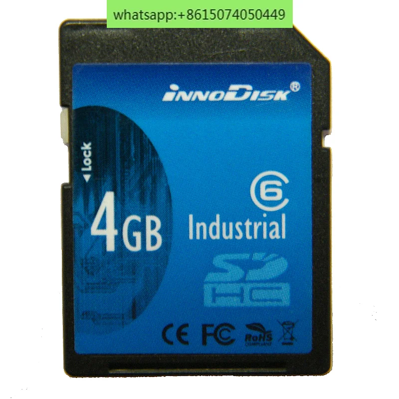 Высокоскоростная карта памяти INNODISK SD 4G промышленного класса 4 Гб SDHC 4 ГБ C6
Высокоскоростная карта памяти INNODISK SD 4G промышленного класса 4 Гб SDHC 4 ГБ C6