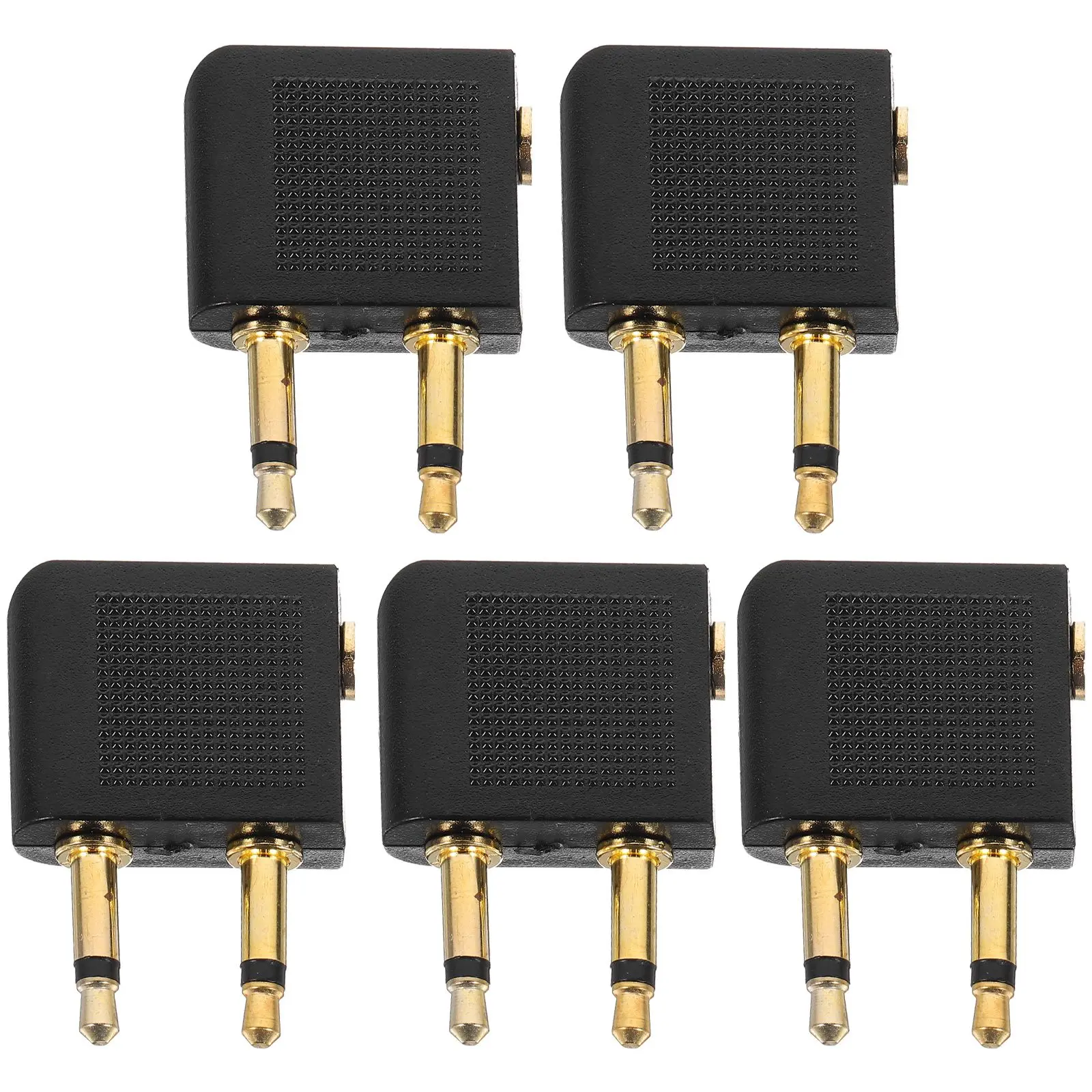 5pcs Airplane Adapter 3.5mm Airplane Adapter For Headphones Jack Durable Compact Audio Interface Travel Home Use
5pcs Airplane Adapter 3.5mm Airplane Adapter For Headphones Jack Durable Compact Audio Interface Travel Home Use