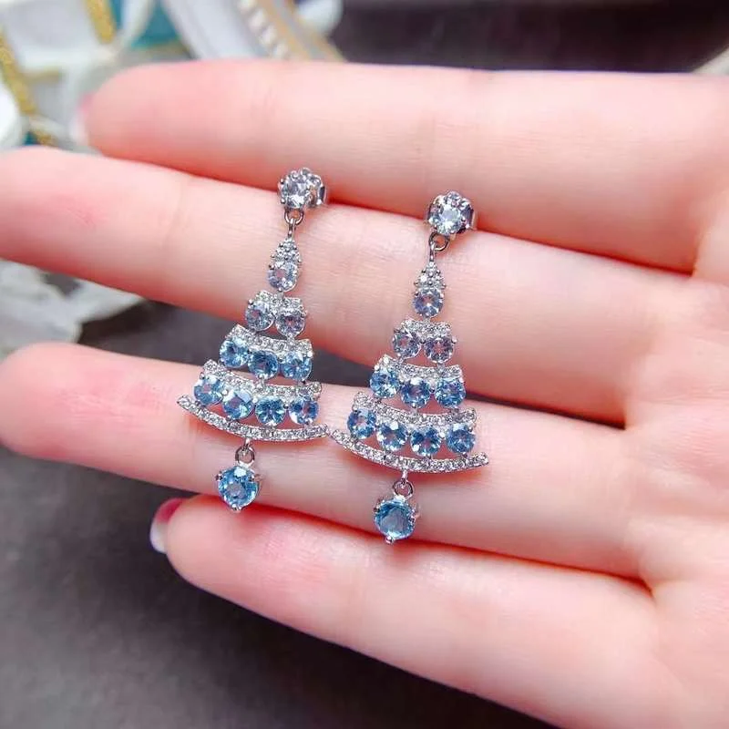 YULEM Real S925 Sterling Silver Rings for Women London Blue Topaz Ring Gemstone Cushion Romantic Gift Engagement Jewerly
YULEM Real S925 Sterling Silver Rings for Women London Blue Topaz Ring Gemstone Cushion Romantic Gift Engagement Jewerly