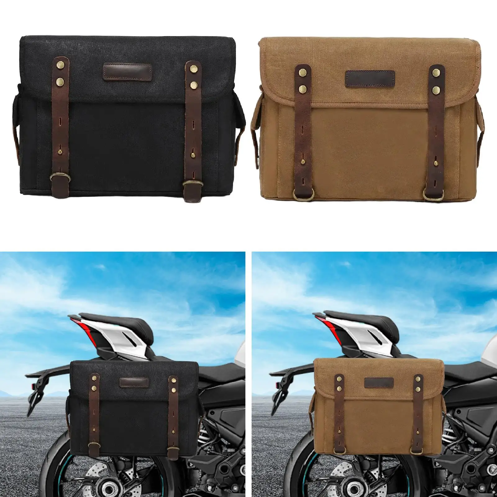 Generic Motorcycle Tool Bag Luggage Handlebar Sissybar Storage Pouch for Christmas New Year Bike Commuters Women Men Cycling
Generic Motorcycle Tool Bag Luggage Handlebar Sissybar Storage Pouch for Christmas New Year Bike Commuters Women Men Cycling