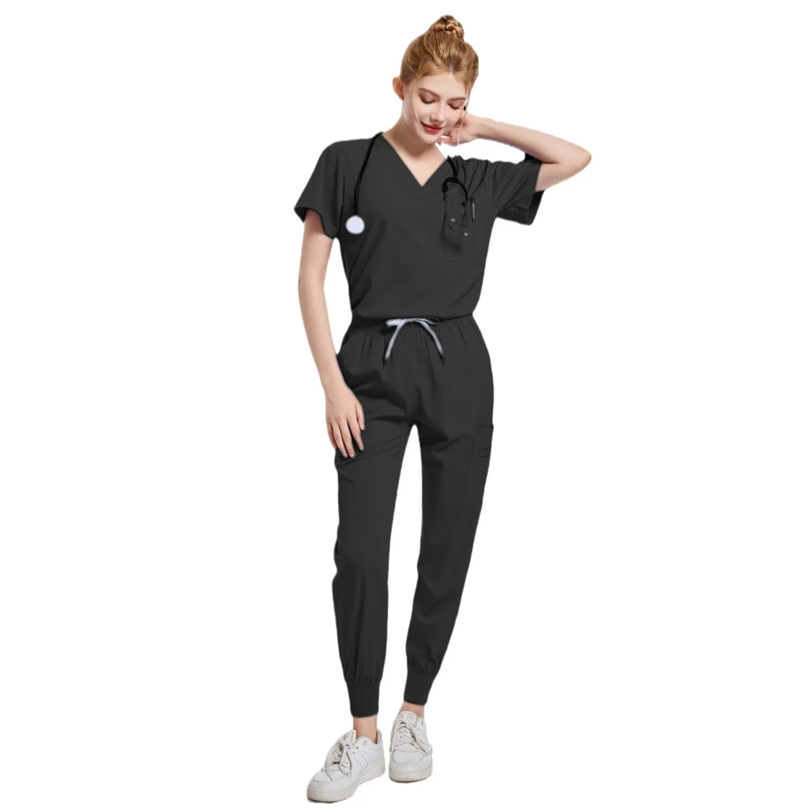 Hospital Surgical Short Sleeved Hand Washing Gown, Women's Nurse Uniform, Operating Room Work Uniform Set
Hospital Surgical Short Sleeved Hand Washing Gown, Women's Nurse Uniform, Operating Room Work Uniform Set