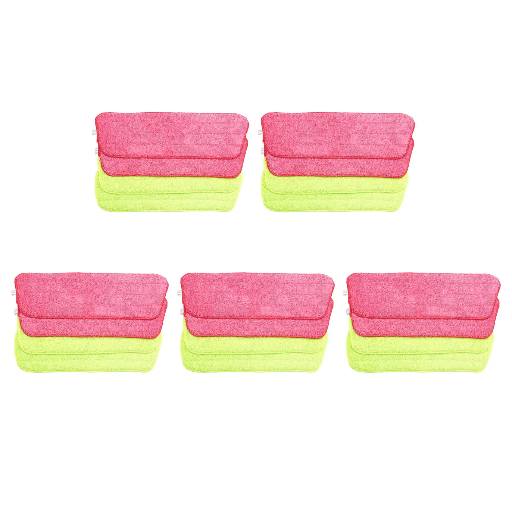20Pcs Spray Mop Replacement Pads Washable Refill Microfiber Wet/Dry Cleaning Use Reusable, Cleaning Supply (Green & Red)-AT36
20Pcs Spray Mop Replacement Pads Washable Refill Microfiber Wet/Dry Cleaning Use Reusable, Cleaning Supply (Green & Red)-AT36
