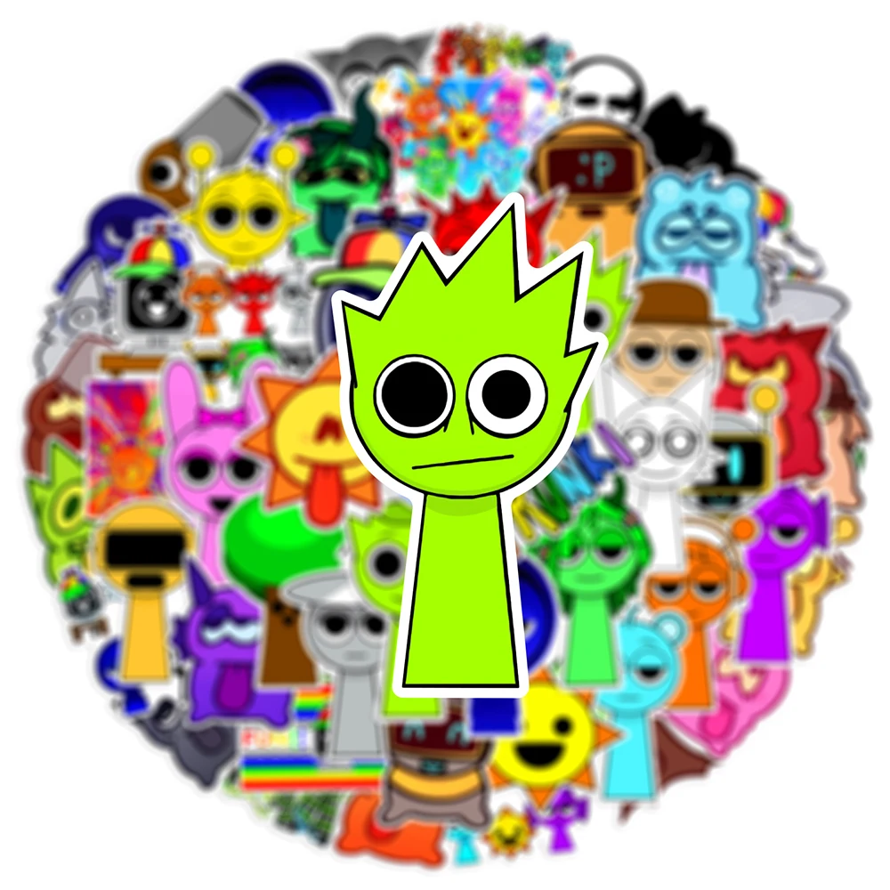 10/30/50pcs Cartoon Game Sprunki Incredibox Stickers Anime Graffiti Kids Sticker Toy Skateboard Laptop Phone Waterproof Decals
10/30/50pcs Cartoon Game Sprunki Incredibox Stickers Anime Graffiti Kids Sticker Toy Skateboard Laptop Phone Waterproof Decals