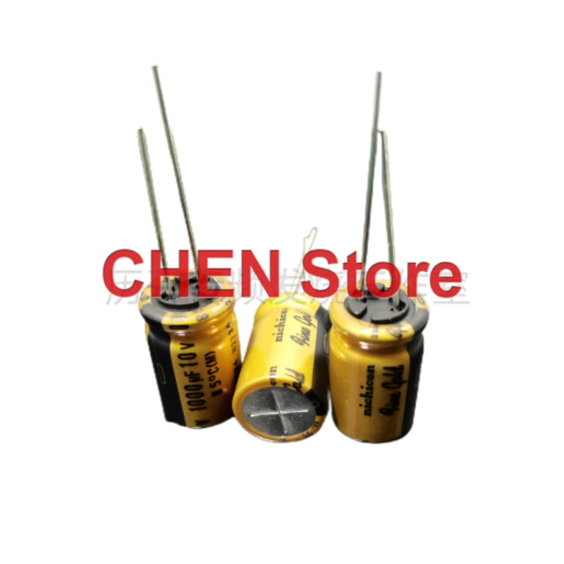 10PCS/lot original NICHICON FG 1000uF 10V 12.5X20MM 85C fine gold audio electrolytic capacitor 10V1000uF free shipping
10PCS/lot original NICHICON FG 1000uF 10V 12.5X20MM 85C fine gold audio electrolytic capacitor 10V1000uF free shipping