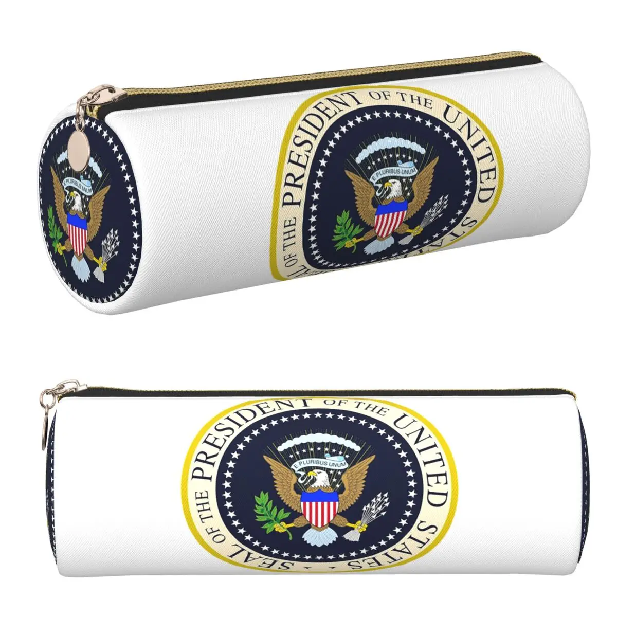 Seal Of The President Of The United States Pencil Cases Pen Holder Cylinder Pen Box Pencil Bag for Kids School
Seal Of The President Of The United States Pencil Cases Pen Holder Cylinder Pen Box Pencil Bag for Kids School