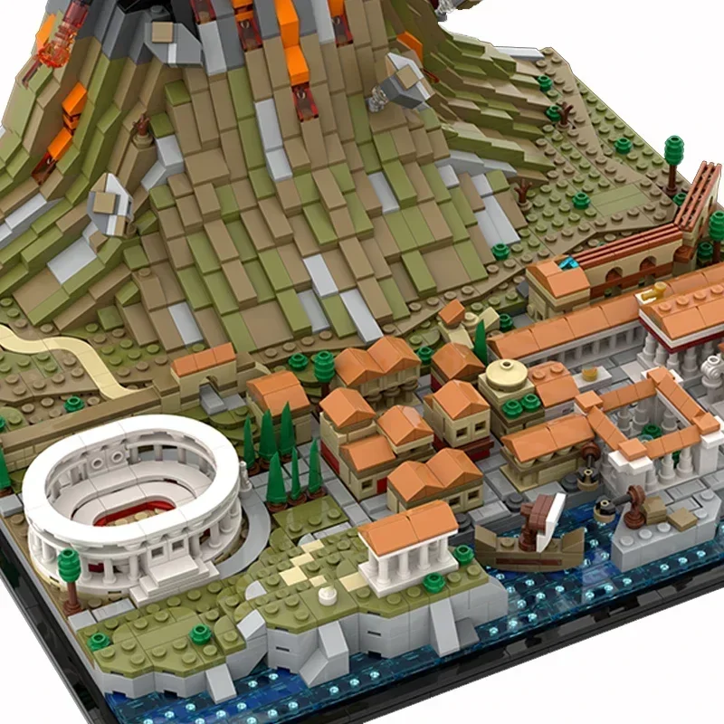 Moc строительные кирпичи, модель с видом на улицу, Vesuvius Pompeii Volcano, технология, модульные блоки, подарки, игрушки для детей, наборы для самостоятельной сборки, сборка
Moc строительные кирпичи, модель с видом на улицу, Vesuvius Pompeii Volcano, технология, модульные блоки, подарки, игрушки для детей, наборы для самостоятельной сборки, сборка