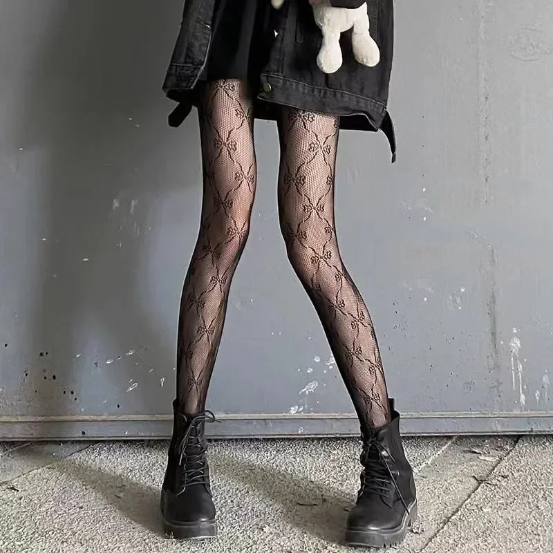 Lolita Girls Cute Bowknot Hole Fishnet Stockings Women Sexy Tights Pantyhose Fashion Punk Style Costume Anime Hollow Out Hosiery
Lolita Girls Cute Bowknot Hole Fishnet Stockings Women Sexy Tights Pantyhose Fashion Punk Style Costume Anime Hollow Out Hosiery
