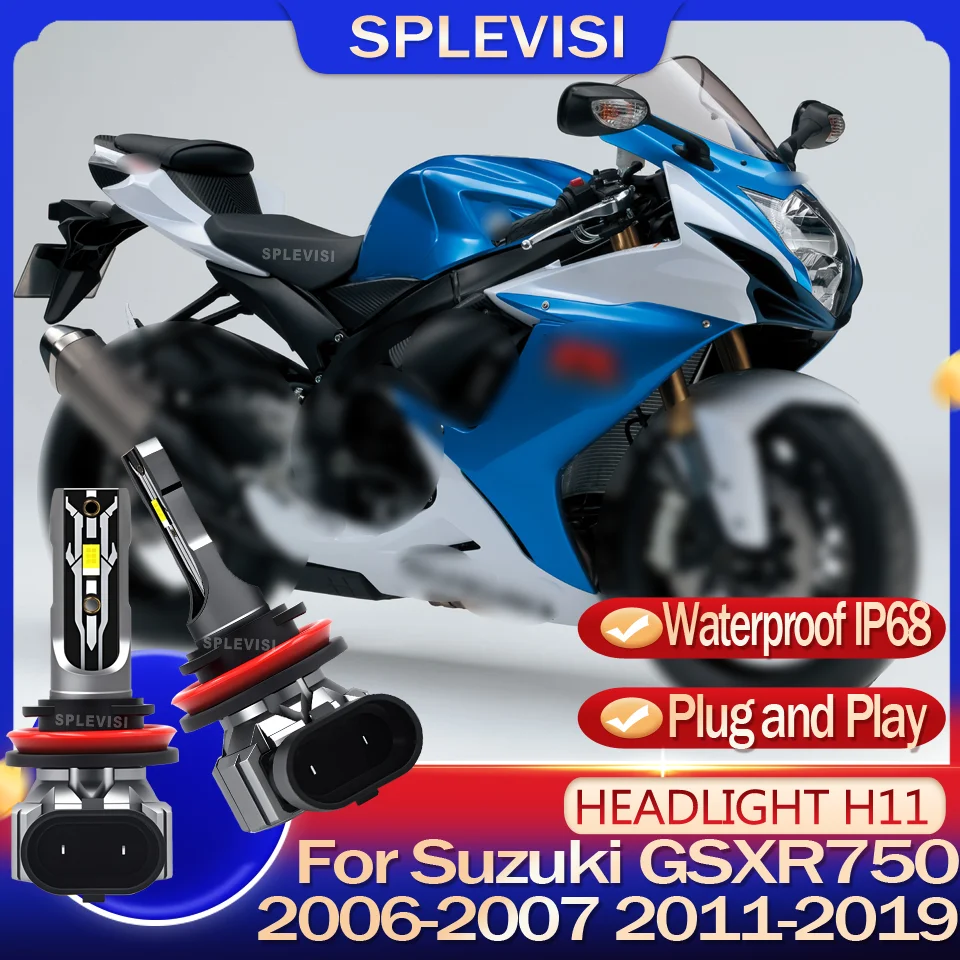 Made of Durable Materials Last Longer Clearer and More Durable LED Motorcycle Headlight For Suzuki GSXR750 2006-2007 2011-2019
Made of Durable Materials Last Longer Clearer and More Durable LED Motorcycle Headlight For Suzuki GSXR750 2006-2007 2011-2019