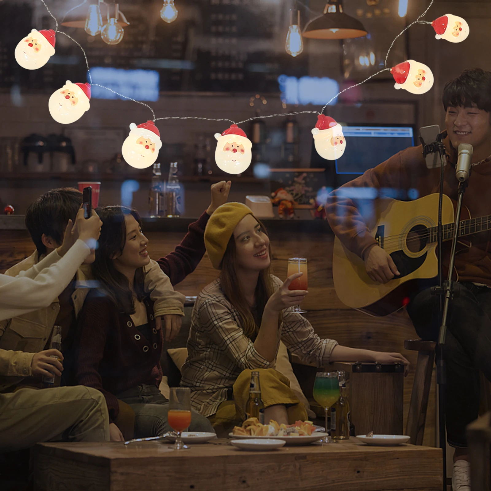 Led String Lights 10 Lamp 0.5W White Super Bright For Christmas Santa Decor Party Home Wedding Hotel Bar Decoration Santa
Led String Lights 10 Lamp 0.5W White Super Bright For Christmas Santa Decor Party Home Wedding Hotel Bar Decoration Santa