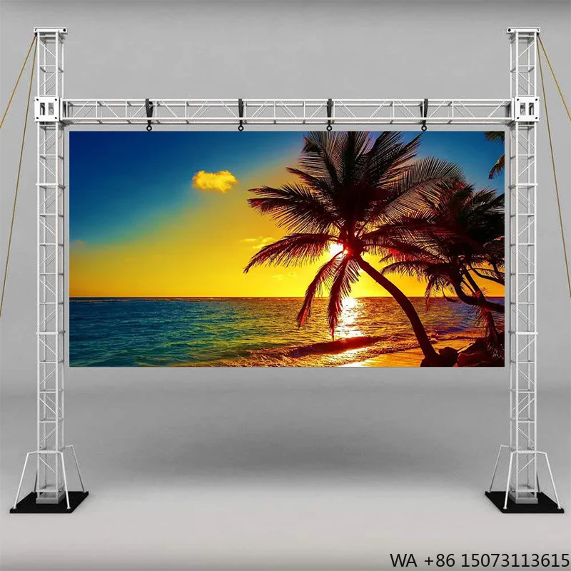 P2.97 Горячая распродажа: Временный светодиодный экран для мероприятий, для использования в помещении и на улице, аренда, полноцветный, разрешение 4K, панель-кабинет 500*1000 мм
P2.97 Горячая распродажа: Временный светодиодный экран для мероприятий, для использования в помещении и на улице, аренда, полноцветный, разрешение 4K, панель-кабинет 500*1000 мм