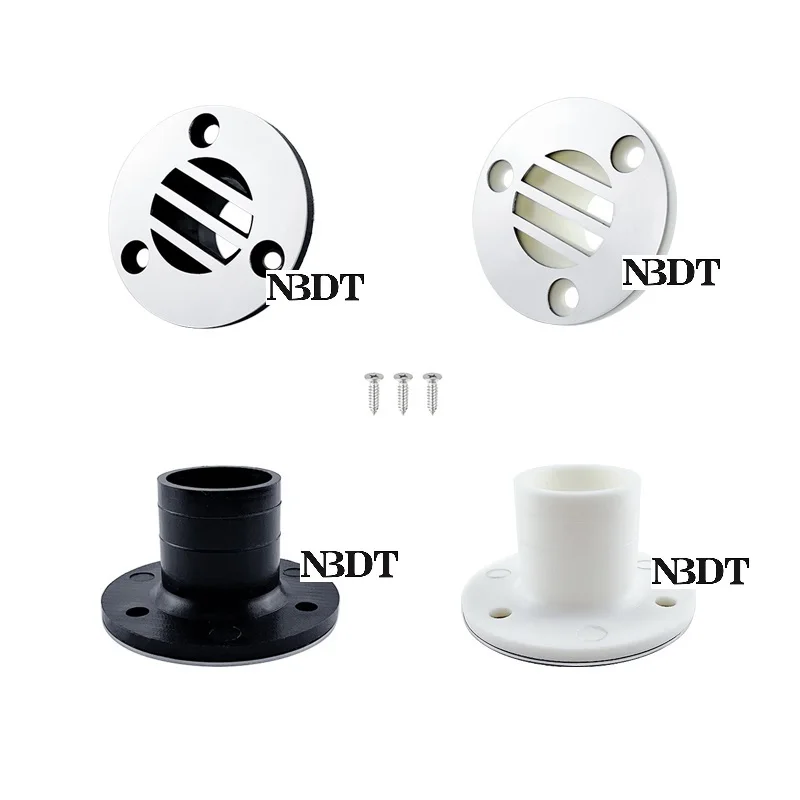 10Pcs White Black Round Nylon RV Yacht Boat Floor Deck Drain With Stainless Steel Cover
10Pcs White Black Round Nylon RV Yacht Boat Floor Deck Drain With Stainless Steel Cover