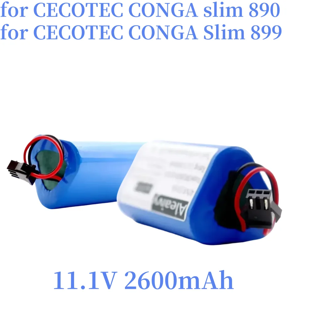 High quality 10.8V/11.1V Li-Ion Battery for CONGA Slim 890 Lefant M501A Ecovacs CEN330 CEN331 Wet Robotic Vacuum Cleaner Battery
High quality 10.8V/11.1V Li-Ion Battery for CONGA Slim 890 Lefant M501A Ecovacs CEN330 CEN331 Wet Robotic Vacuum Cleaner Battery