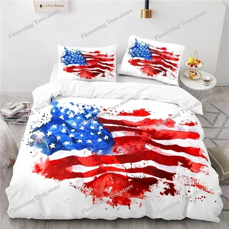 New Design American Flag 3d Bedding Set Print Duvet Cover Comforter Cover Set with Pillowcase Au Eu Us Twin Full Queen King Size
New Design American Flag 3d Bedding Set Print Duvet Cover Comforter Cover Set with Pillowcase Au Eu Us Twin Full Queen King Size