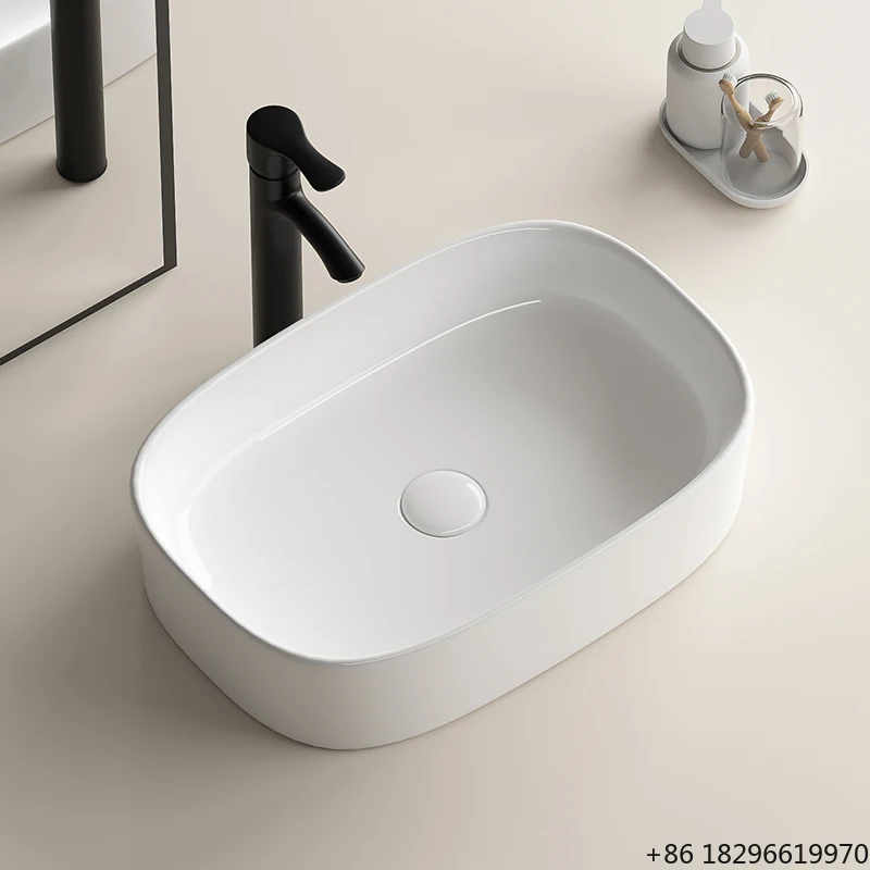 White Ceramic Countertop Art Basin for Home Public Toilet Bathroom Vanity Vessel Sink for Hotel Home
White Ceramic Countertop Art Basin for Home Public Toilet Bathroom Vanity Vessel Sink for Hotel Home