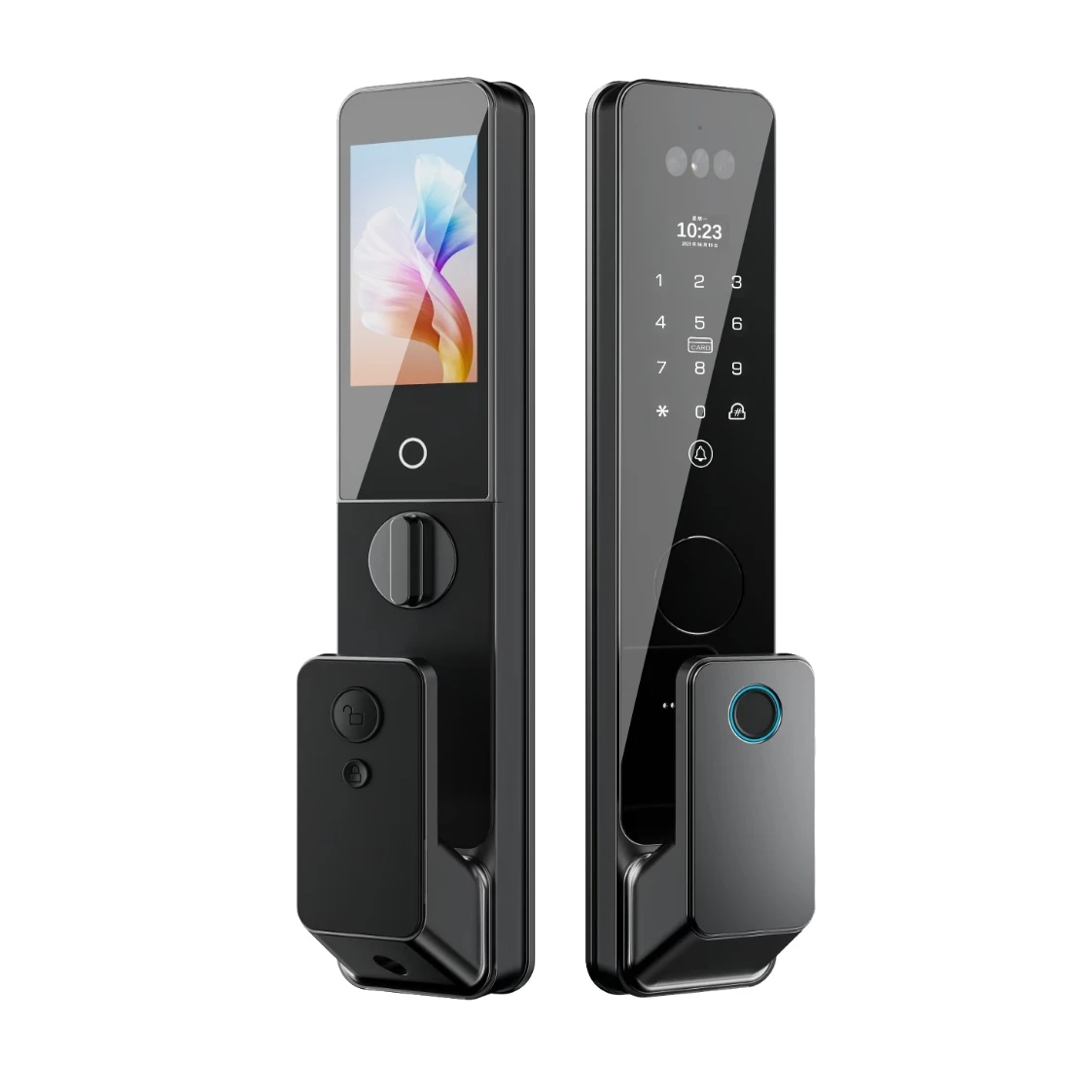 3D Smart Card Fingerprint RFID NFC Code Wi-Fi App Door Lock Cloud/Memory Card Storage Aluminum Alloy For Wood/Steel Doors
3D Smart Card Fingerprint RFID NFC Code Wi-Fi App Door Lock Cloud/Memory Card Storage Aluminum Alloy For Wood/Steel Doors