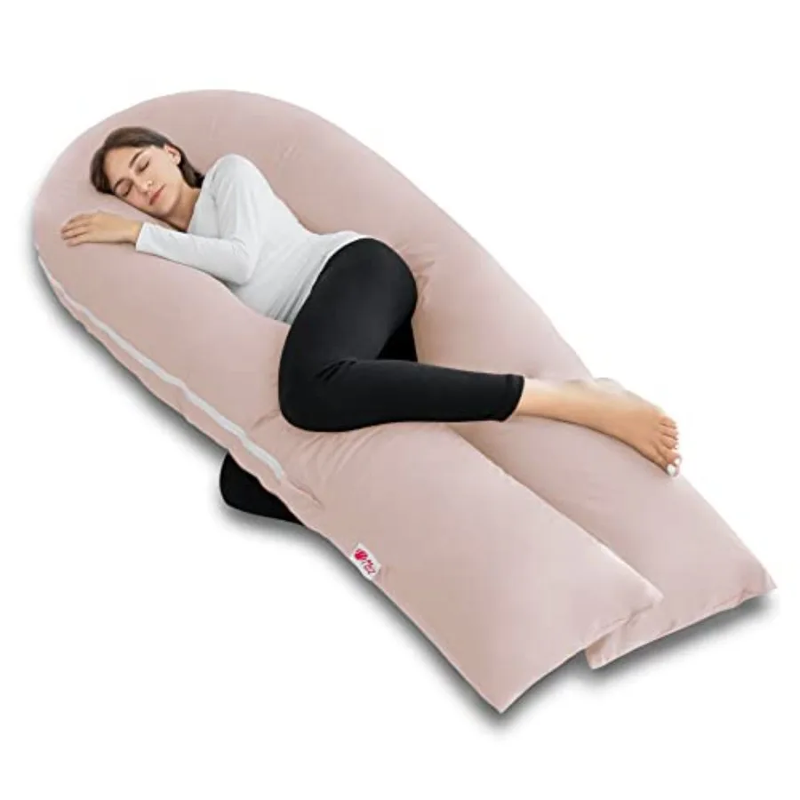 Cooling Pregnancy Pillows for Sleeping 65 Maternity Pillow with Cooling Jersey Cover in Apricot Supportive Sleep Aid for Pregna
Cooling Pregnancy Pillows for Sleeping 65 Maternity Pillow with Cooling Jersey Cover in Apricot Supportive Sleep Aid for Pregna