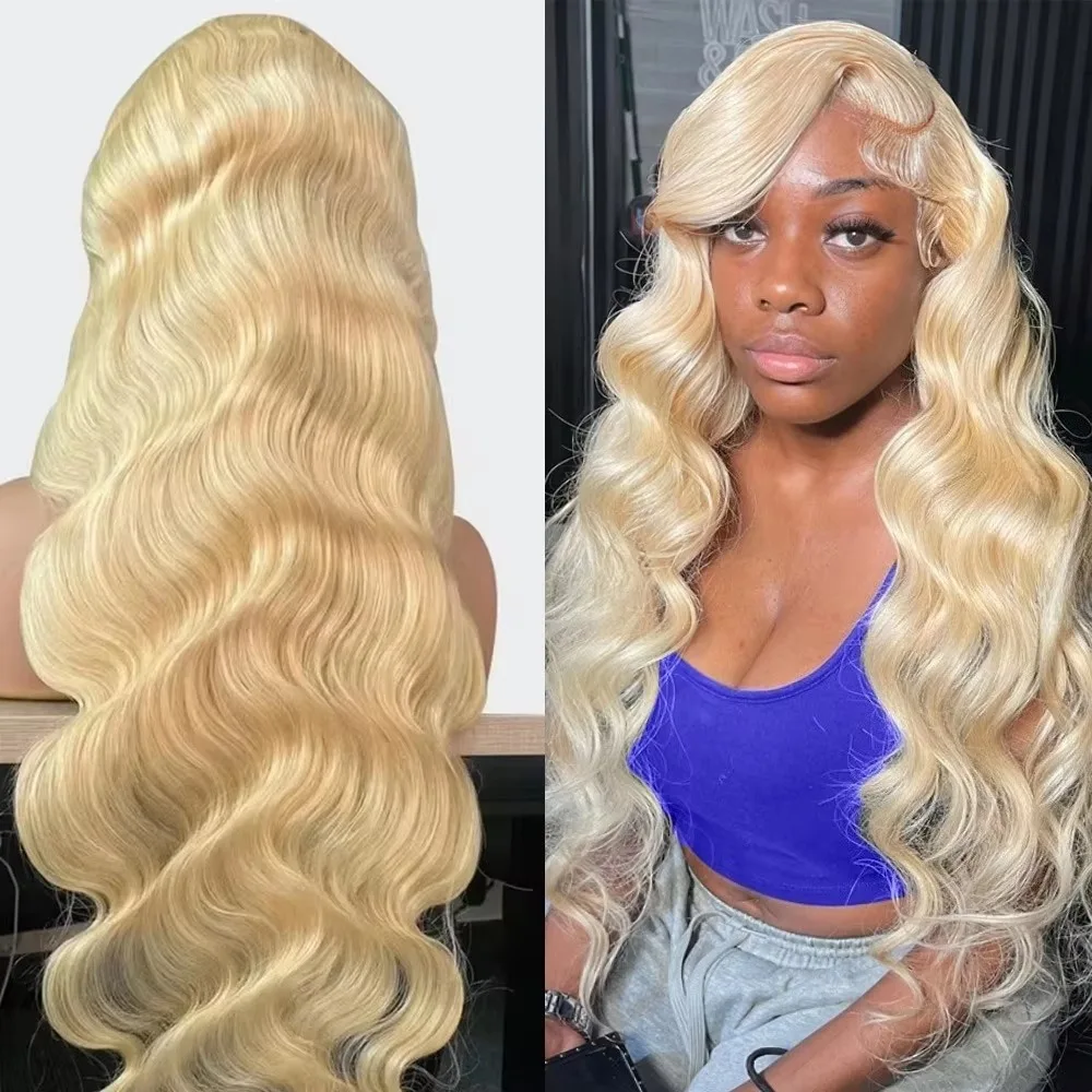 220% Density 613 Blonde 13x4 HD Lace Frontal Wigs 13x6 Body Wave 100% Brazilian Human Hair Wigs for Women 30 40 Inches
220% Density 613 Blonde 13x4 HD Lace Frontal Wigs 13x6 Body Wave 100% Brazilian Human Hair Wigs for Women 30 40 Inches
