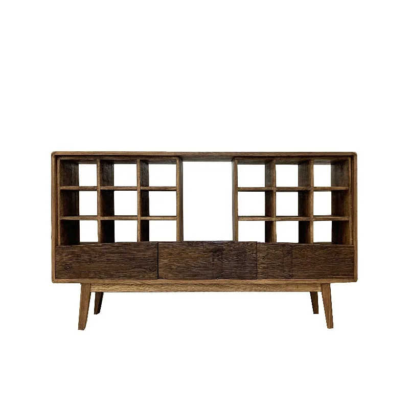 Purple clay pot teacup storage rack display cabinet used solid wood side cabinet
Purple clay pot teacup storage rack display cabinet used solid wood side cabinet