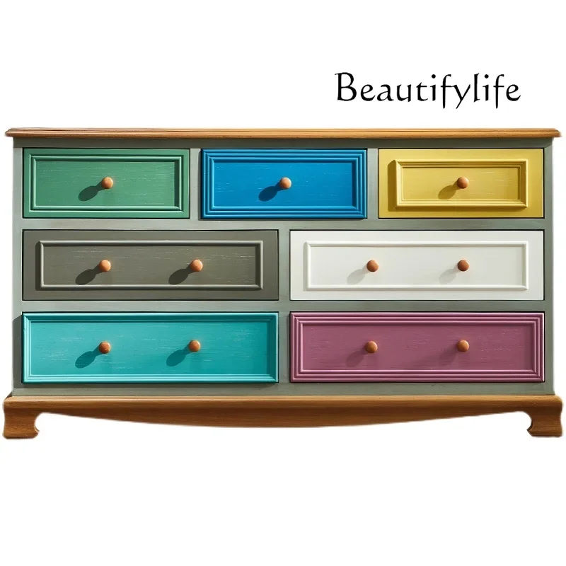 American solid wood storage, living room partition entrance, bedroom storage, dining side cabinet, solid wood fashion new
American solid wood storage, living room partition entrance, bedroom storage, dining side cabinet, solid wood fashion new