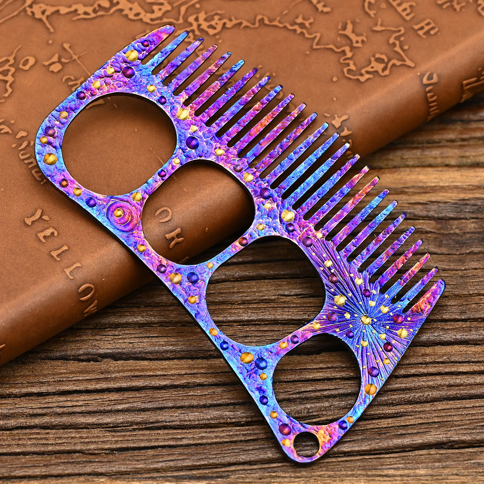 Star Sky Limited Titanium Handleless Comb for Men Women Anti-Static Pocket Comb for Hair & Beard Outdoor Camping Hiking EDC
Star Sky Limited Titanium Handleless Comb for Men Women Anti-Static Pocket Comb for Hair & Beard Outdoor Camping Hiking EDC