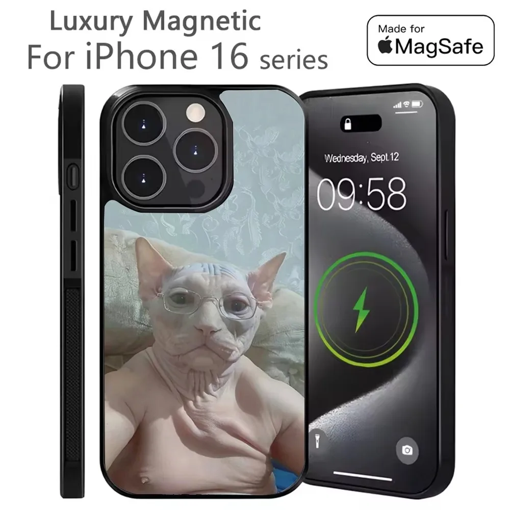 Funny Cat Memes Phone Case For iPhone 16,15,14,13,12,11,Plus,Pro,Max Mini Magsafe Magnetic Wireless Charging
Funny Cat Memes Phone Case For iPhone 16,15,14,13,12,11,Plus,Pro,Max Mini Magsafe Magnetic Wireless Charging