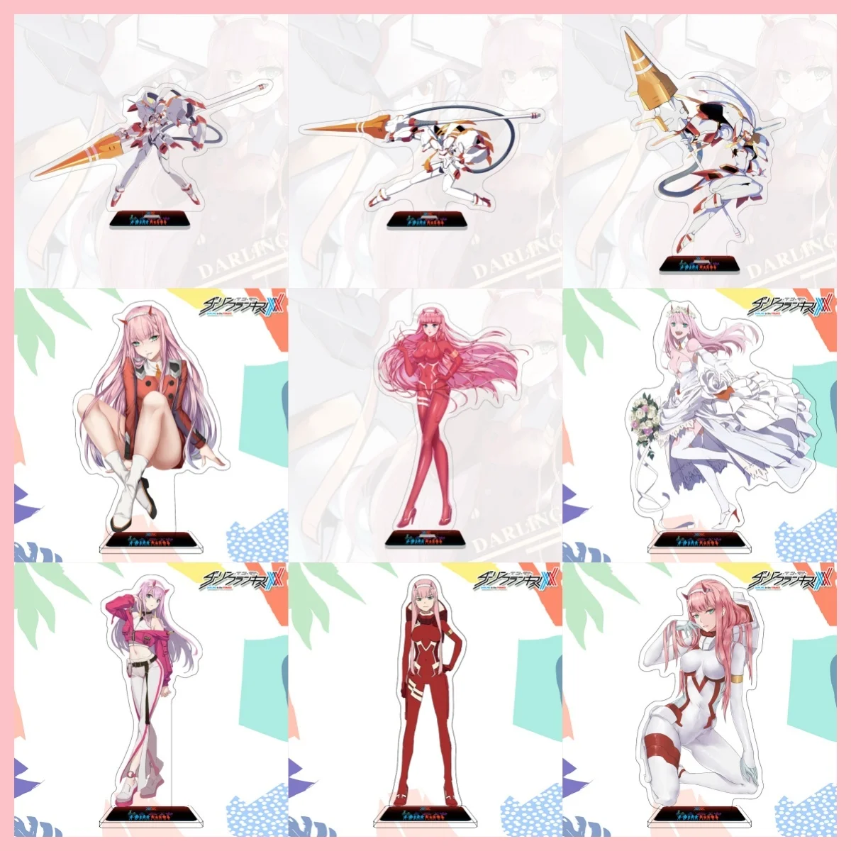 HOT Anime DARLING in the FRANXX Figure Acrylic Stand Model Toys Kawaii ZERO TWO 02 Action Figure Desk Decoration Anime Gift 15cm
HOT Anime DARLING in the FRANXX Figure Acrylic Stand Model Toys Kawaii ZERO TWO 02 Action Figure Desk Decoration Anime Gift 15cm
